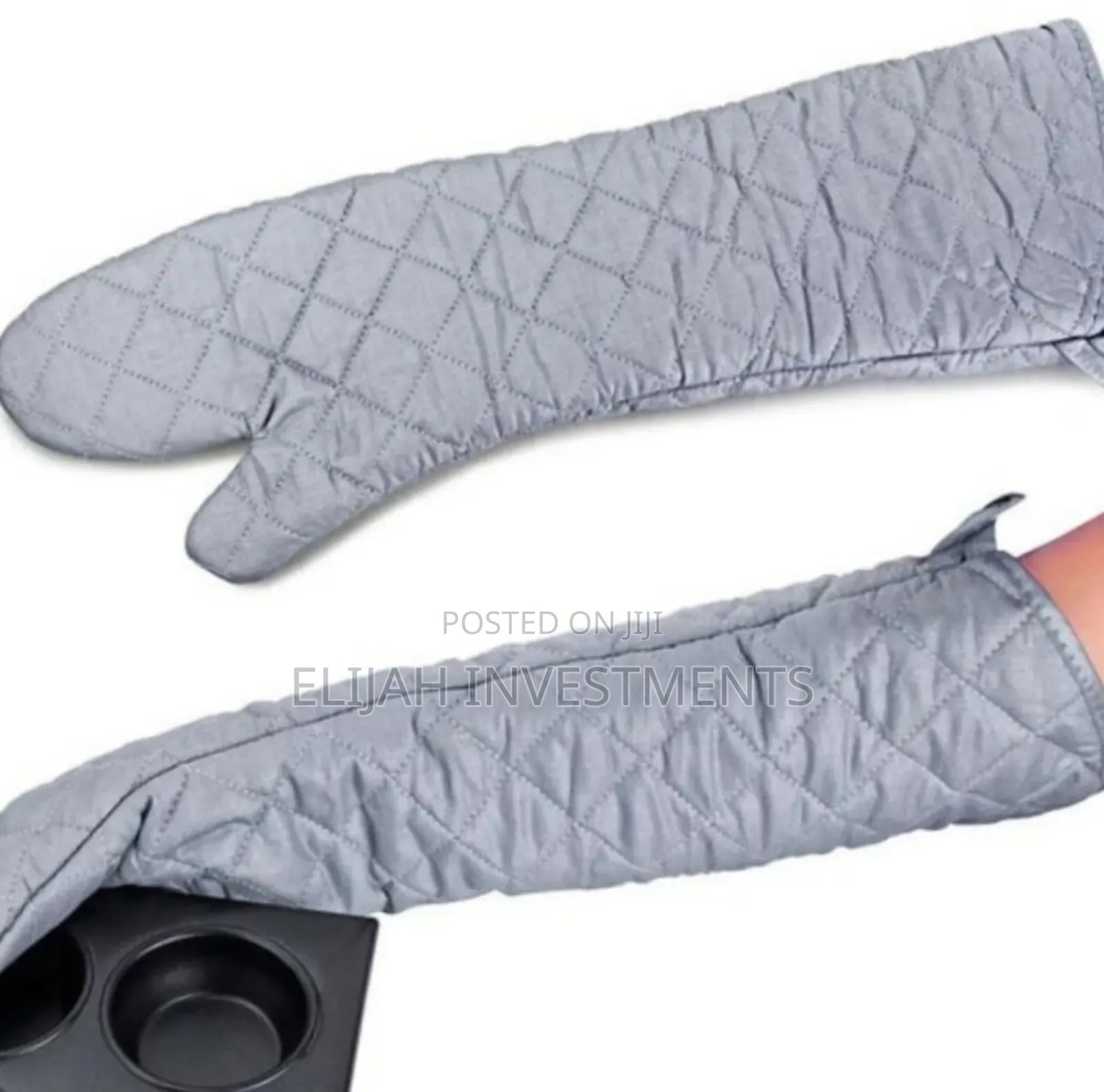 High Quality Long Pair of Oven Gloves