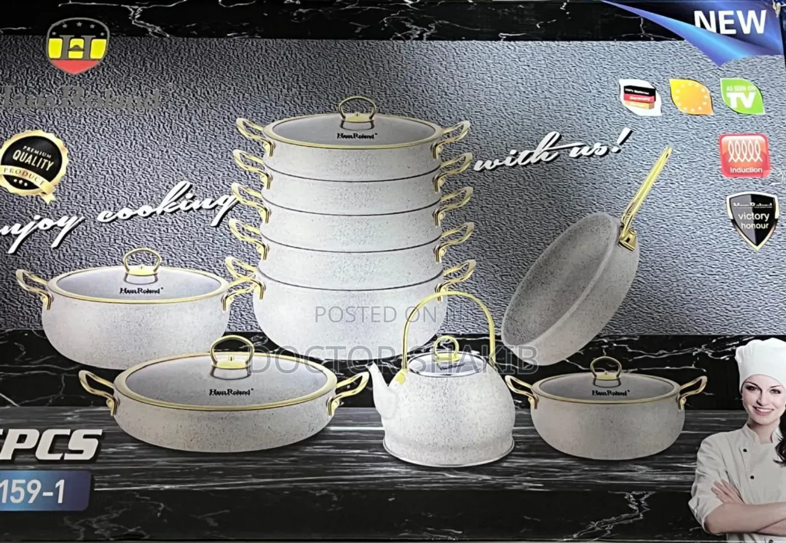 A Set of Durable Steamer Pots and Dishes