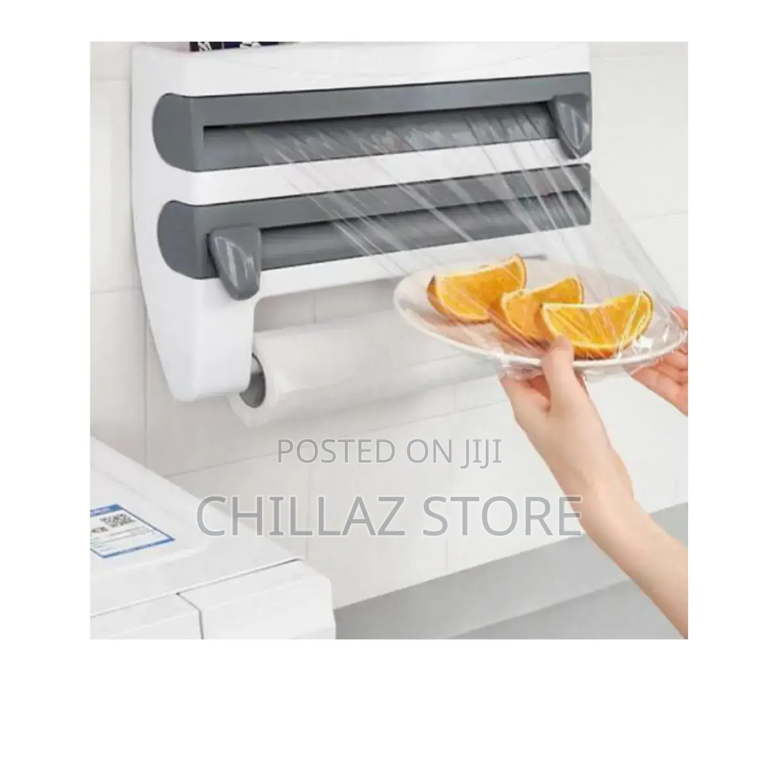 4 in 1 Kitchen Cling Film Holder.