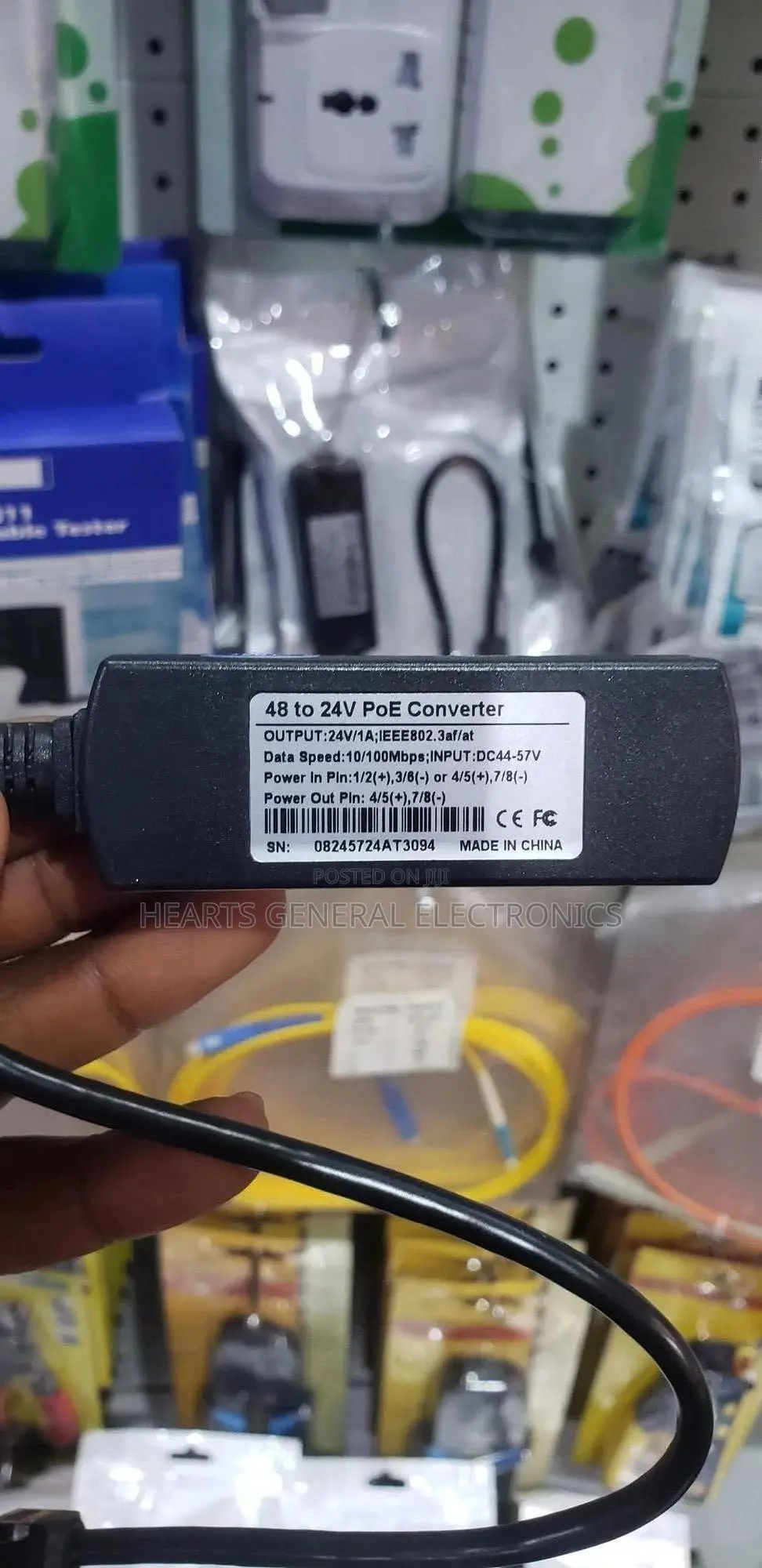 Poe Splitter From 48v to 24v