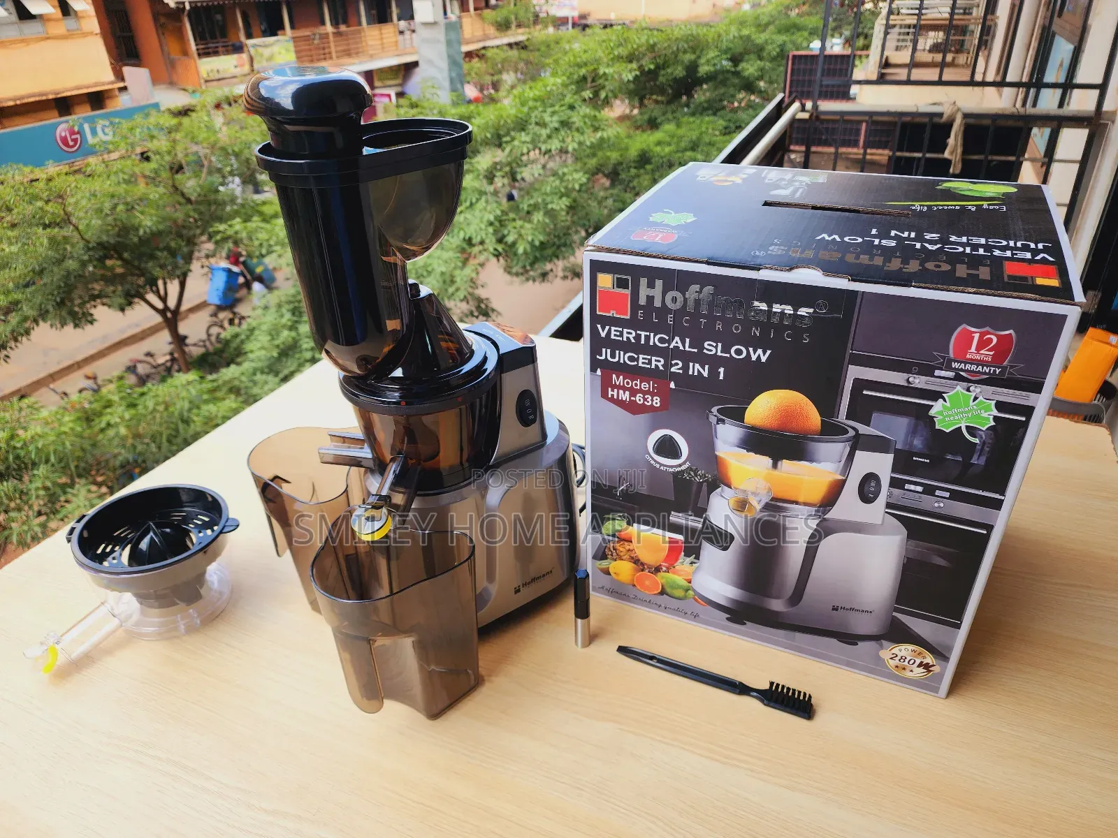 Hoffmans Vertical Slow Juicer
