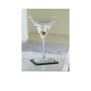 190ml Crystal Martini Glasses.