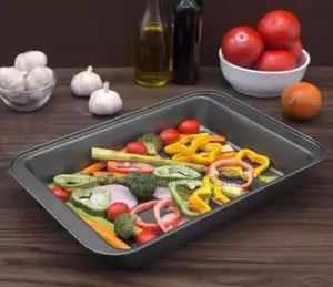 Non Stick Carbon Steel Shaped Rectangular Baking Tray