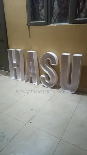 Free Standing Party Letters