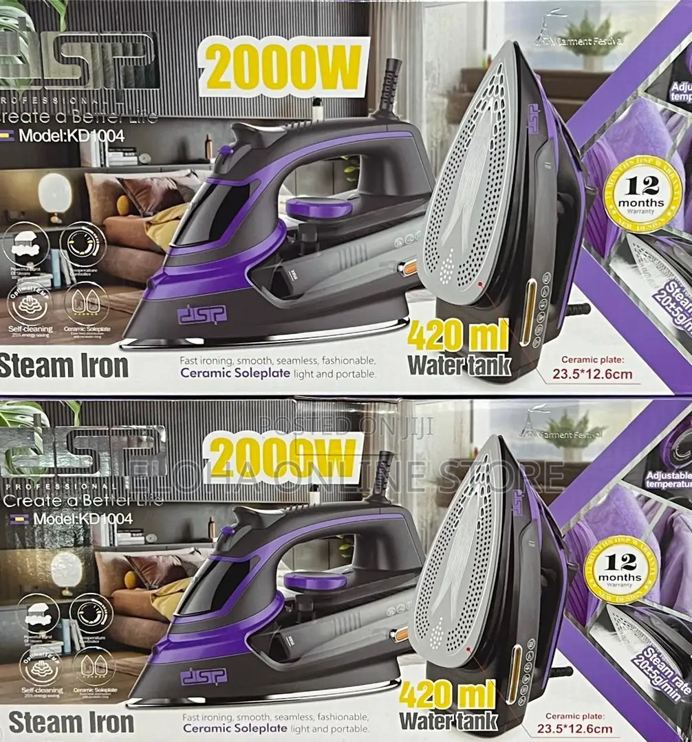 DSP Electric Steam Iron -2000w