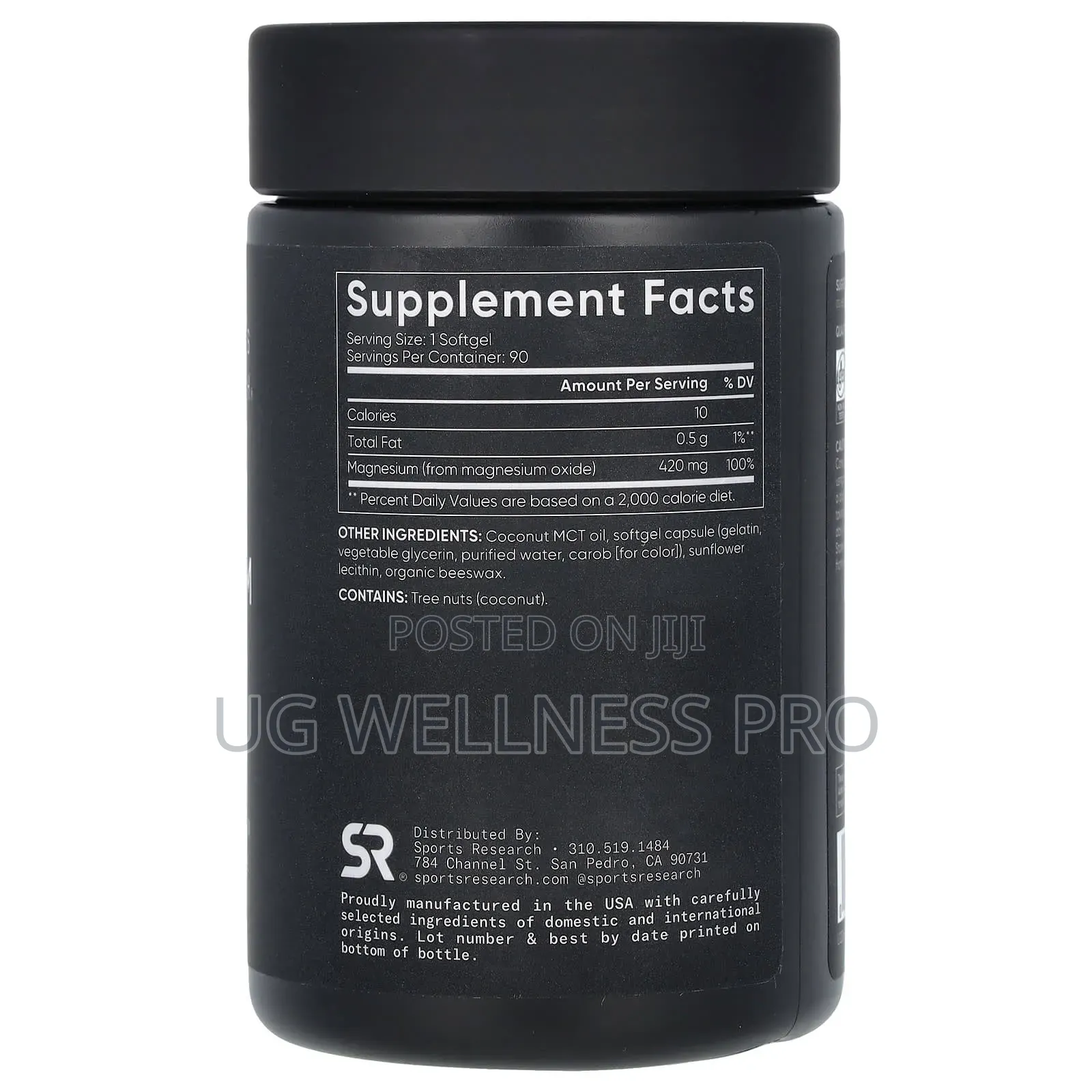Sports Research, Magnesium Oxide, 420 Mg, 90 Softgels