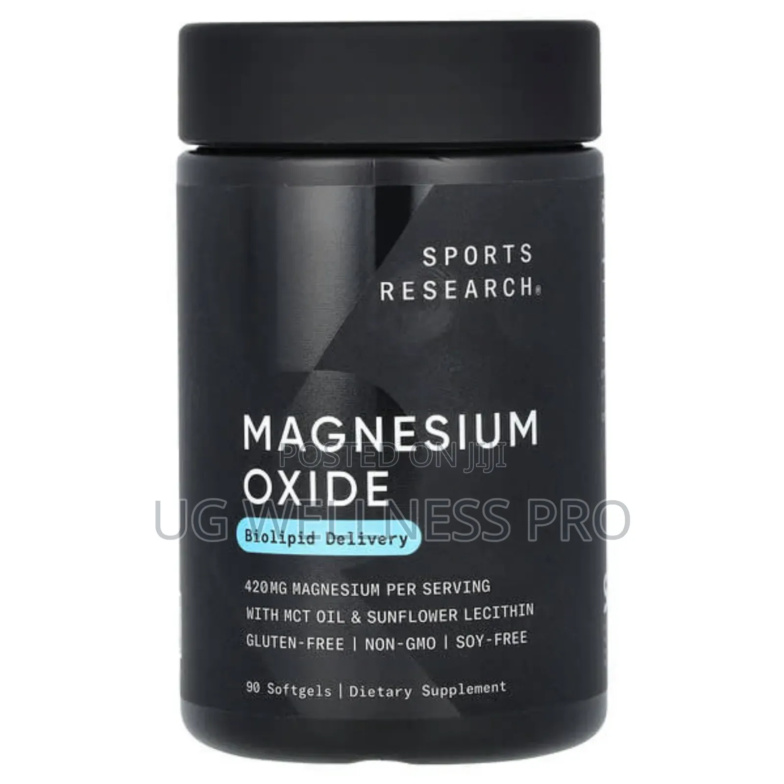 Sports Research, Magnesium Oxide, 420 Mg, 90 Softgels
