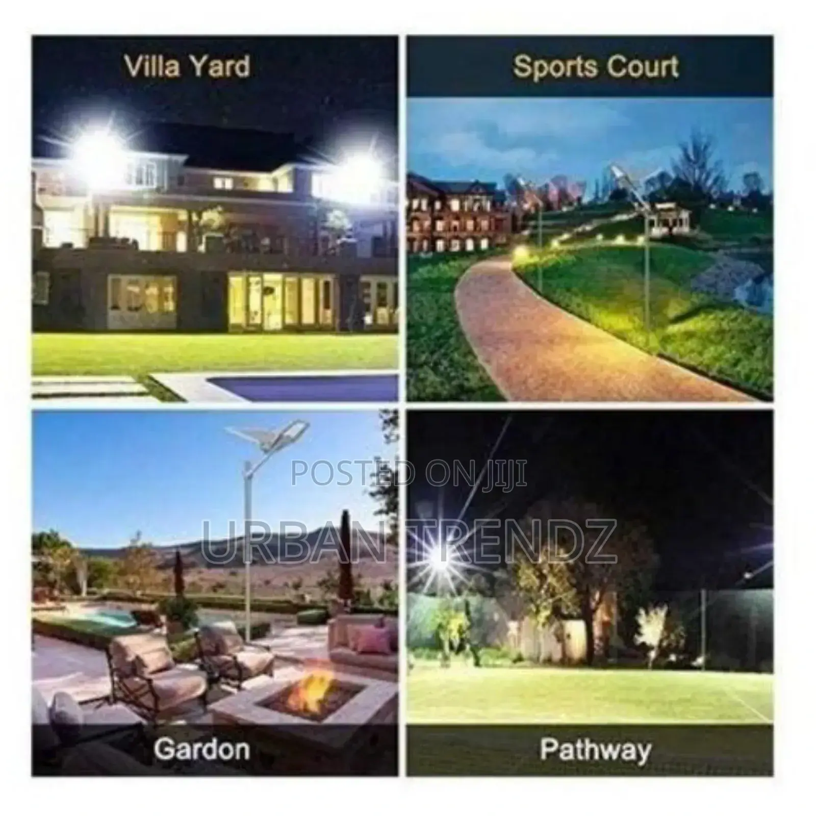 600w LED Outdoor Waterproof Security Solar Street Light