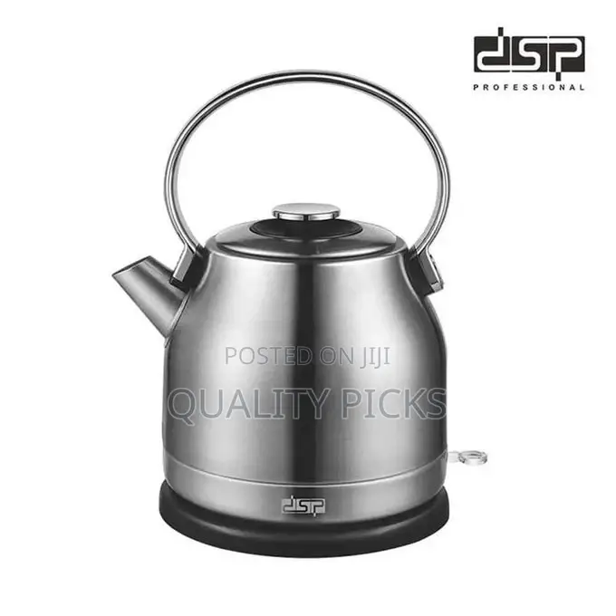 DSP 1.7L Capacity Portable Electric Stainless Steel Kettle