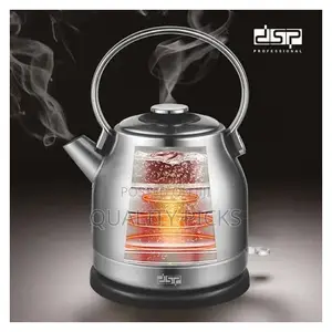 DSP 1.7L Capacity Portable Electric Stainless Steel Kettle