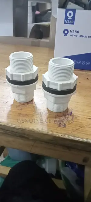 PVC Long Screw White