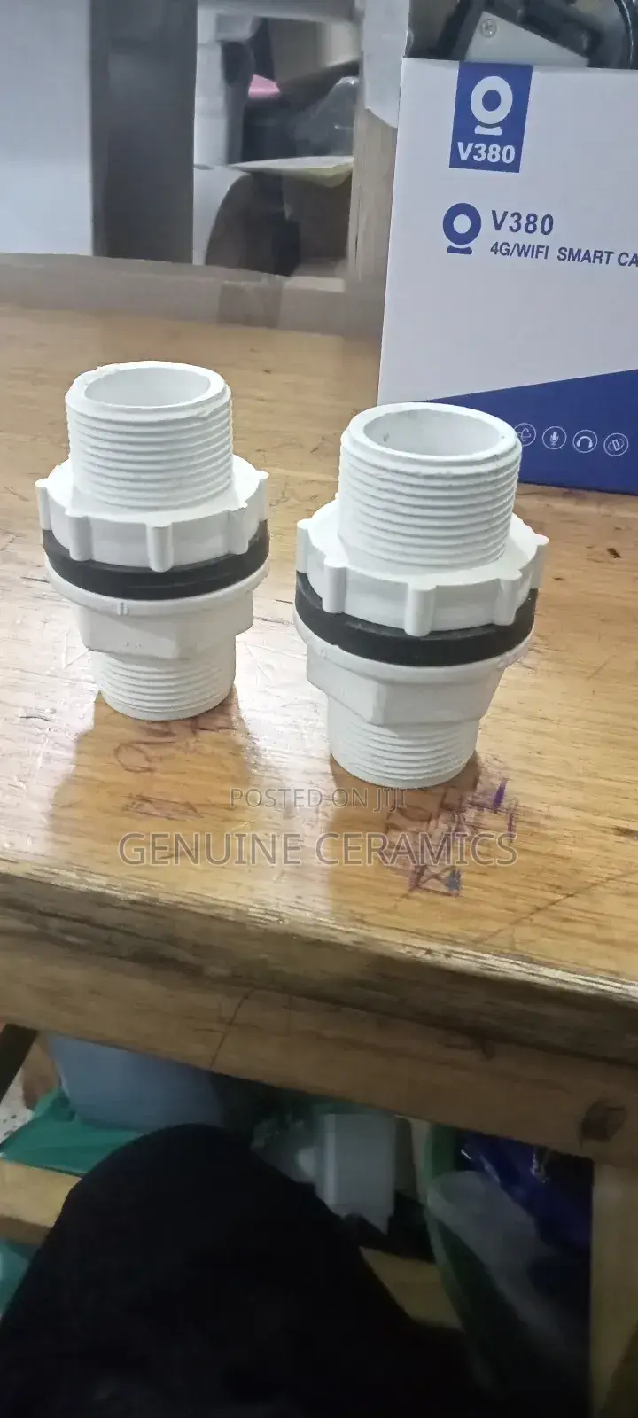 PVC Long Screw White