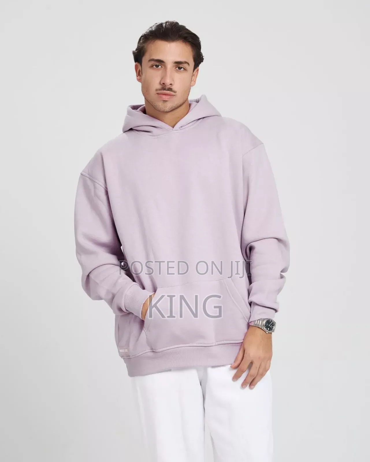 Buckled Pocket Jumper Hoodie