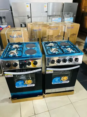 Saachi 2+2 Auto Cookers With Gas Oven \\ 50cm × 50cm \\ Nl-Gas-6363hp