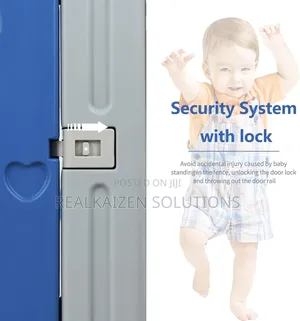 HAPPY PLAY Playroom 3-in-1 Fence |Slide |Swing Fun Playpen