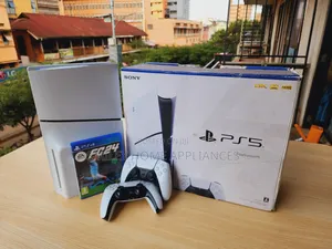 SONY PS5 SLIM EDITION With an Extra Pad and FC24 Disc