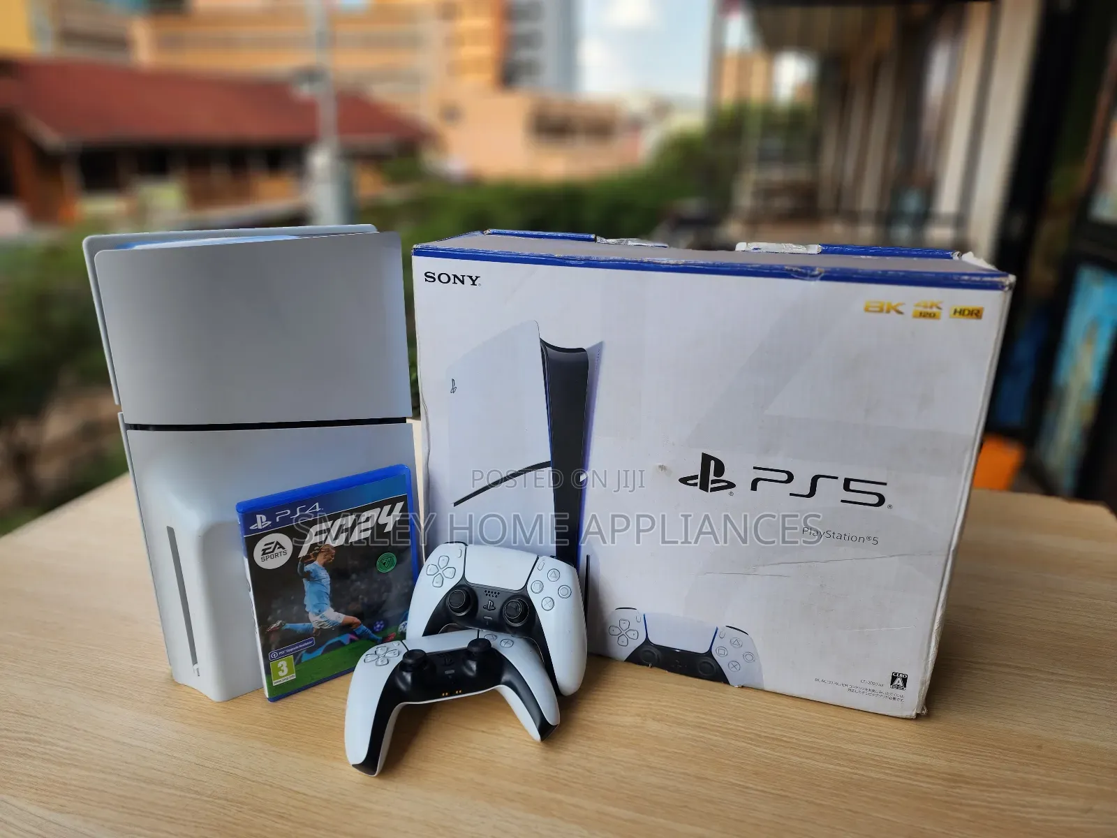 SONY PS5 SLIM EDITION With an Extra Pad and FC24 Disc