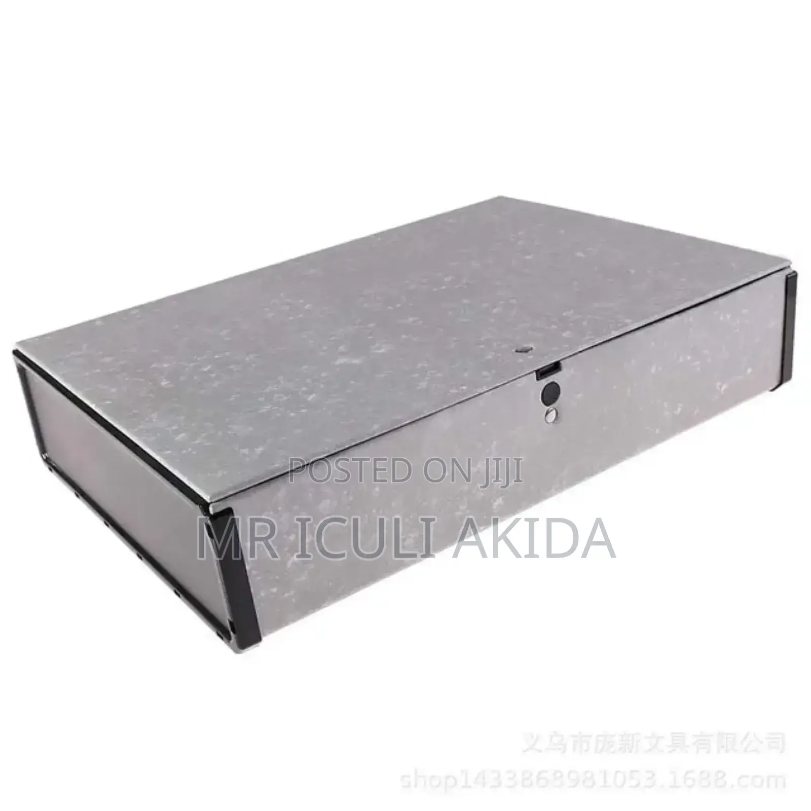 New Cardboard Clip Lid Press A4/Fc Paper Document Box File