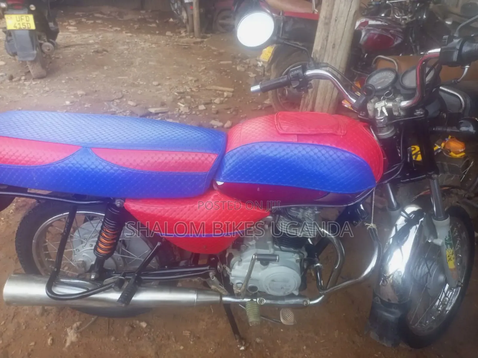 Bajaj Boxer 100 2017 Red