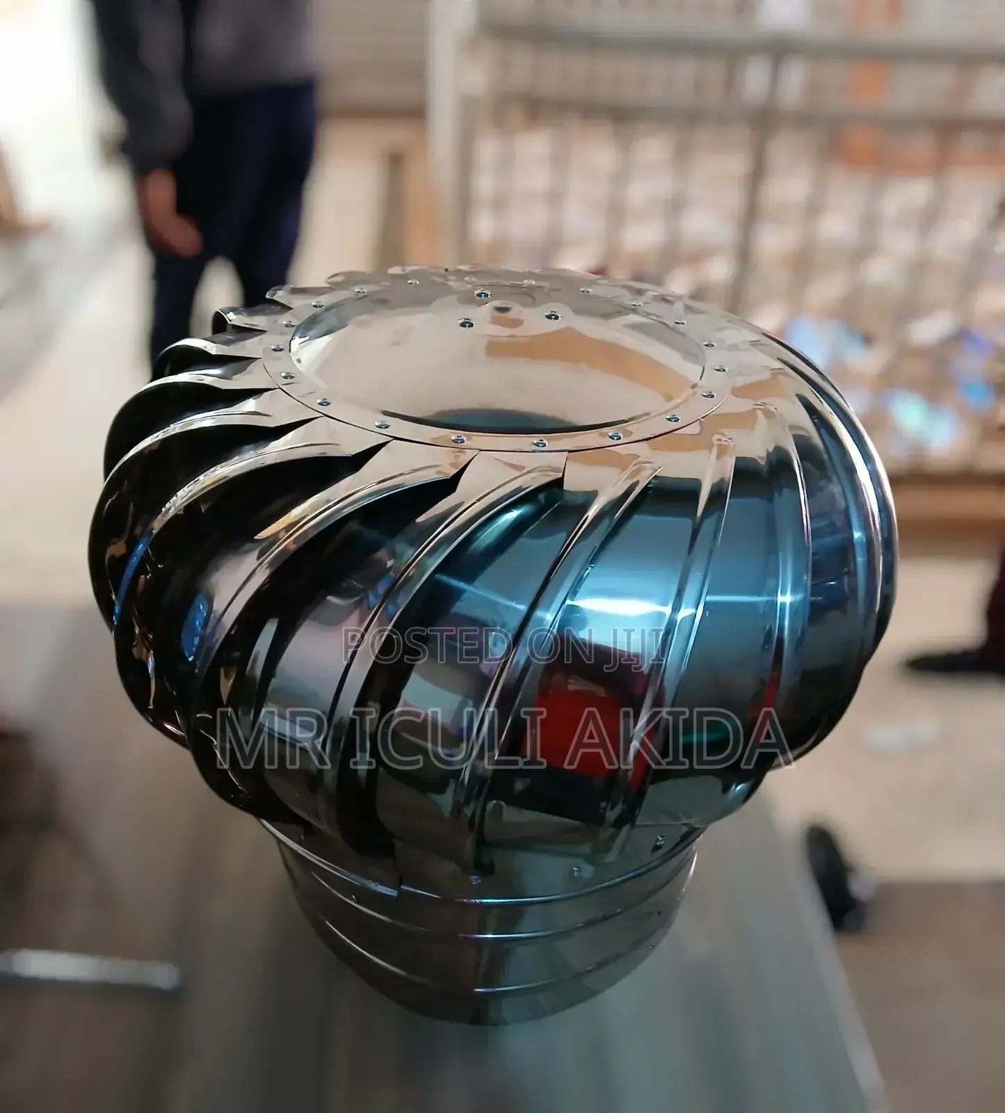 300mm Exhaust Roof Air Ventilator Turbine Cyclone