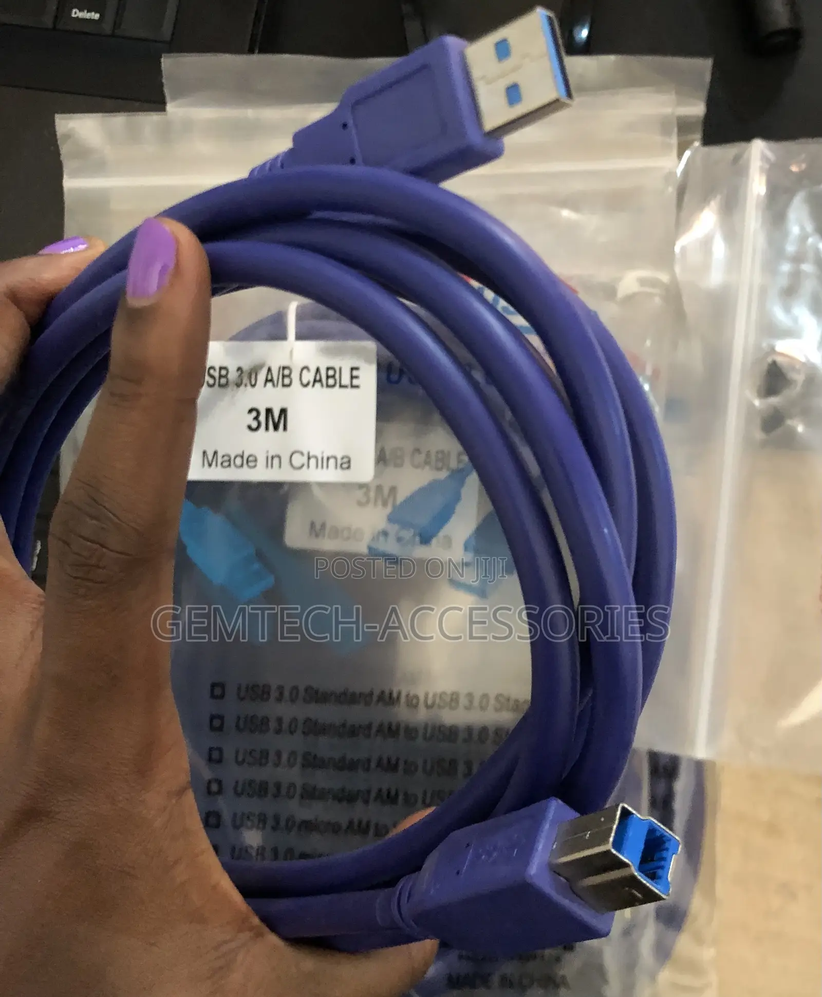 3.0 Usb Printer Cable 3m( Male to Male