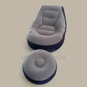 The Intex Lazy Inflatable Air Sofa Chair WTH Foot Rest