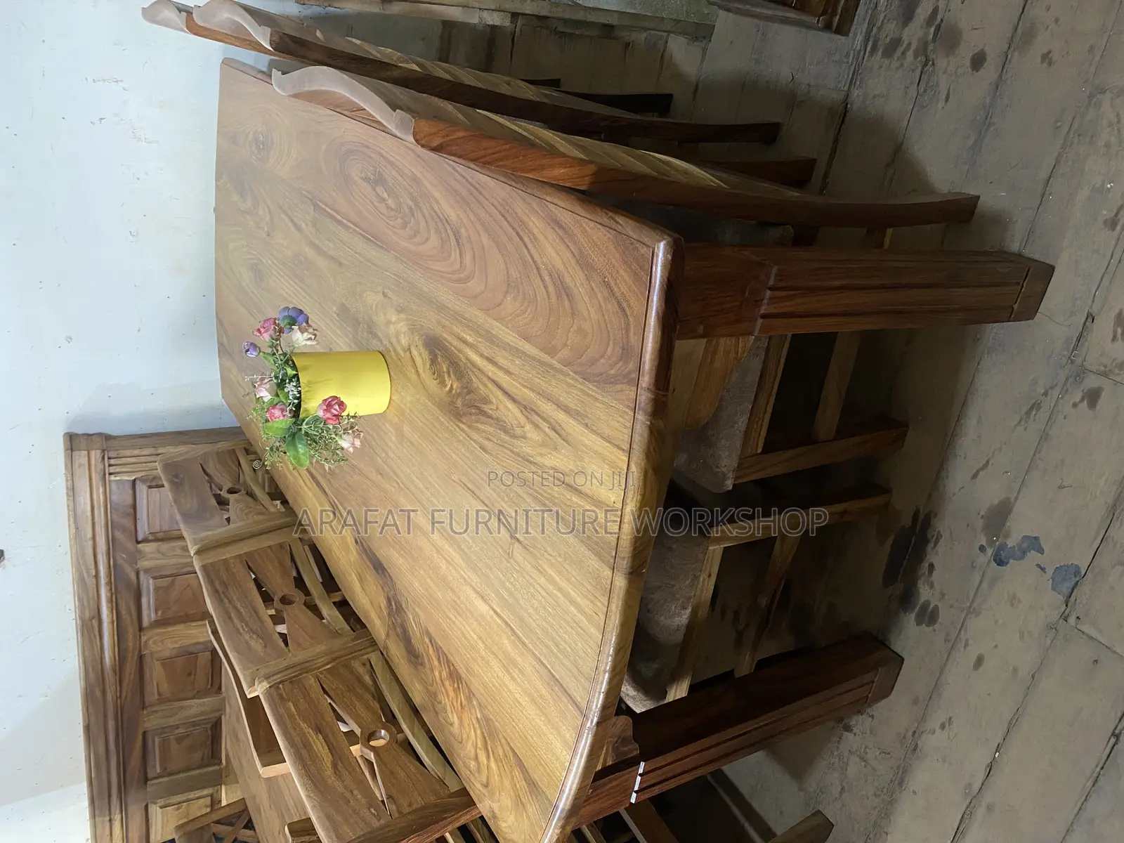 Solid Walnut Dining Set