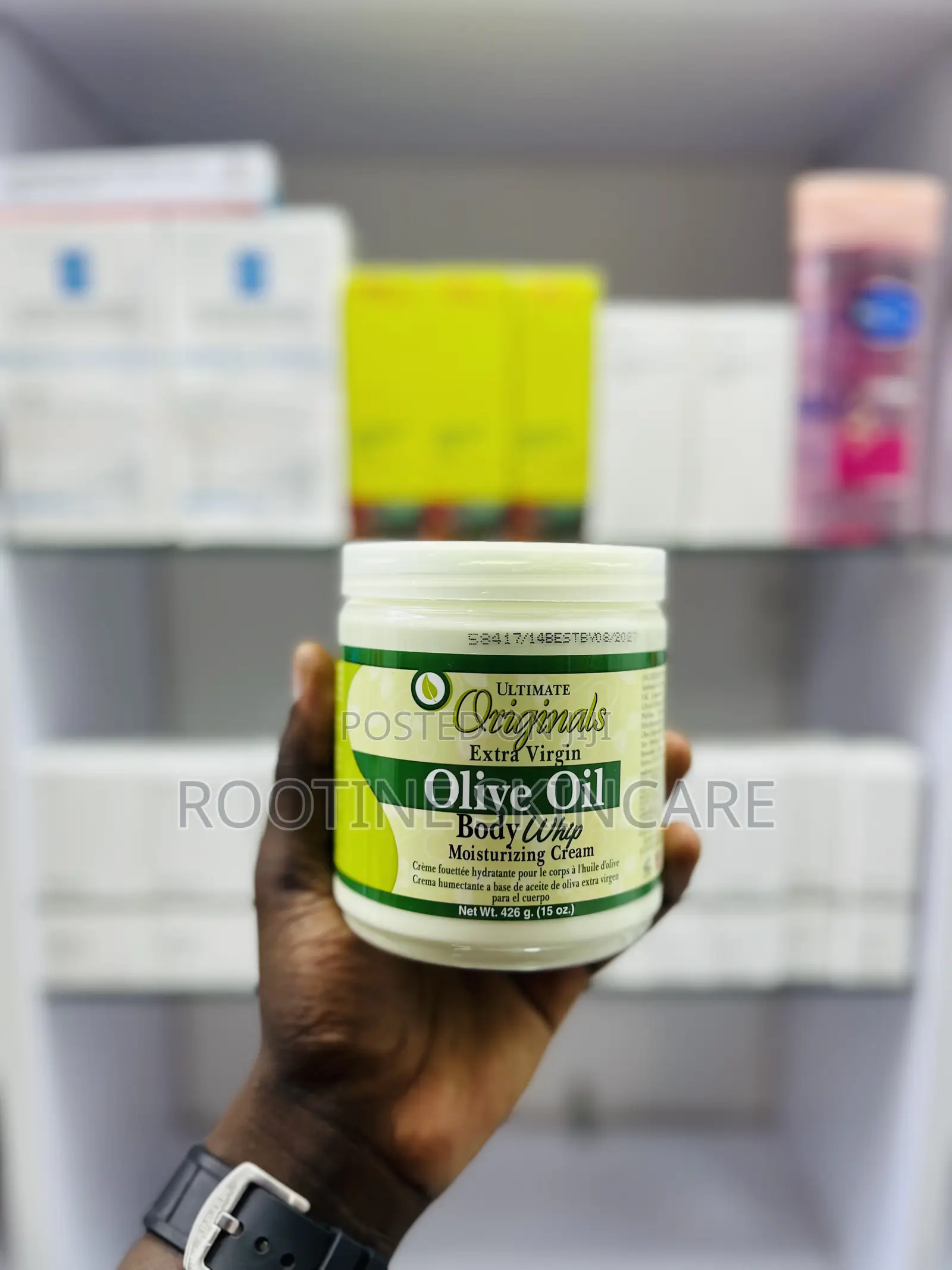 Ultimate Originals Olive Oil Body Whip Moisturizing Cream