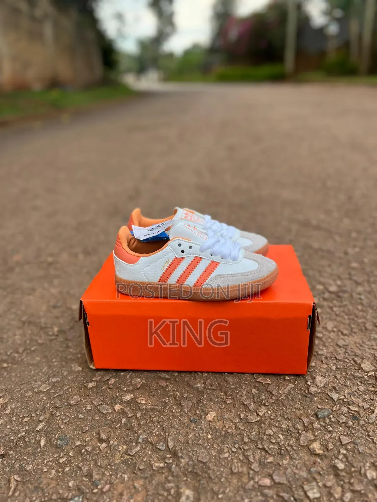 Kids Sneakers. Adidas Samba White Wonder Pink