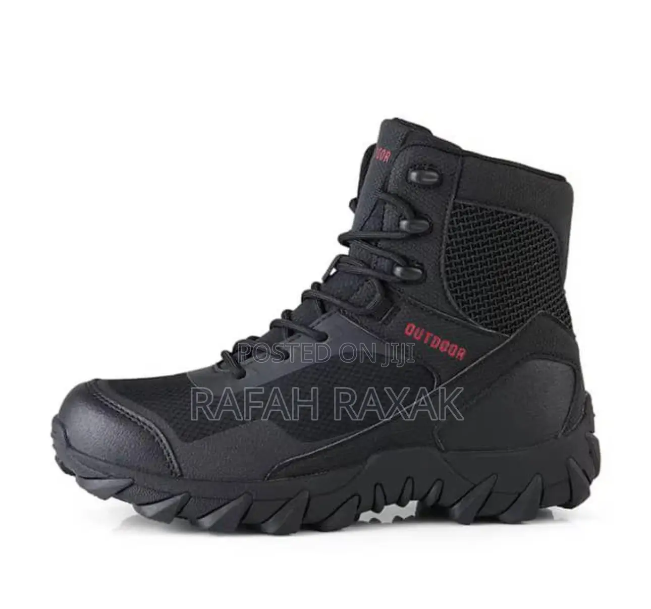 Original Men’S Black Outdoor Winter Hiking Desert Boots