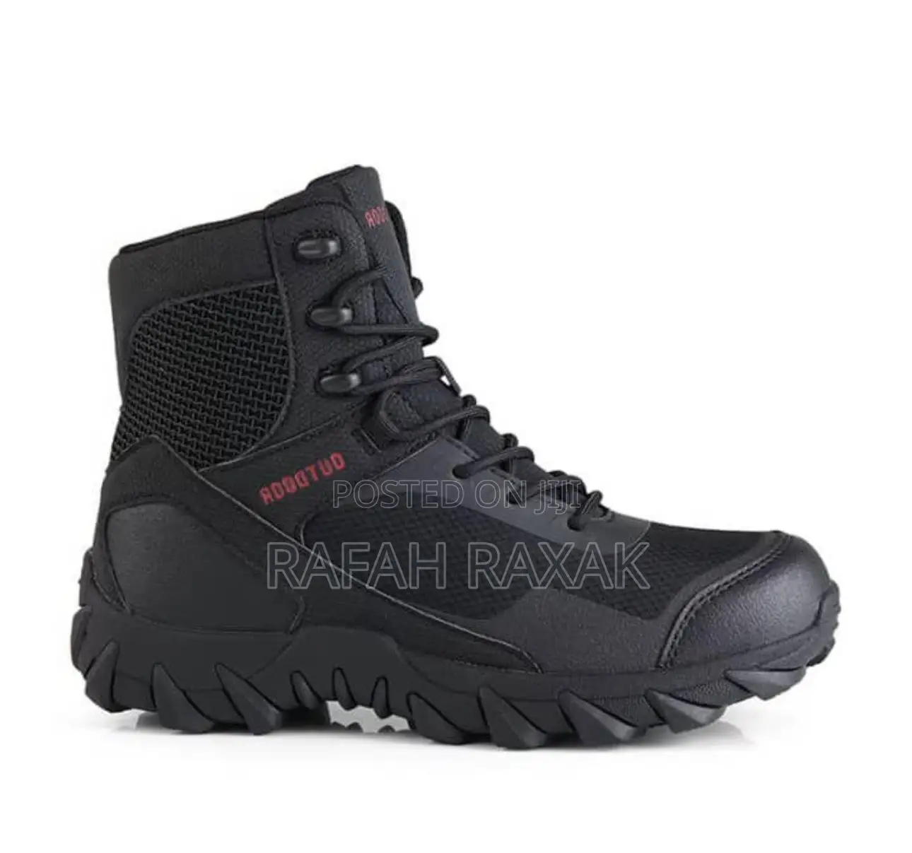 Original Men’S Black Outdoor Winter Hiking Desert Boots