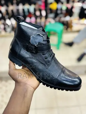 Original Black Gentle Franco Banetti Premium Leather Boots