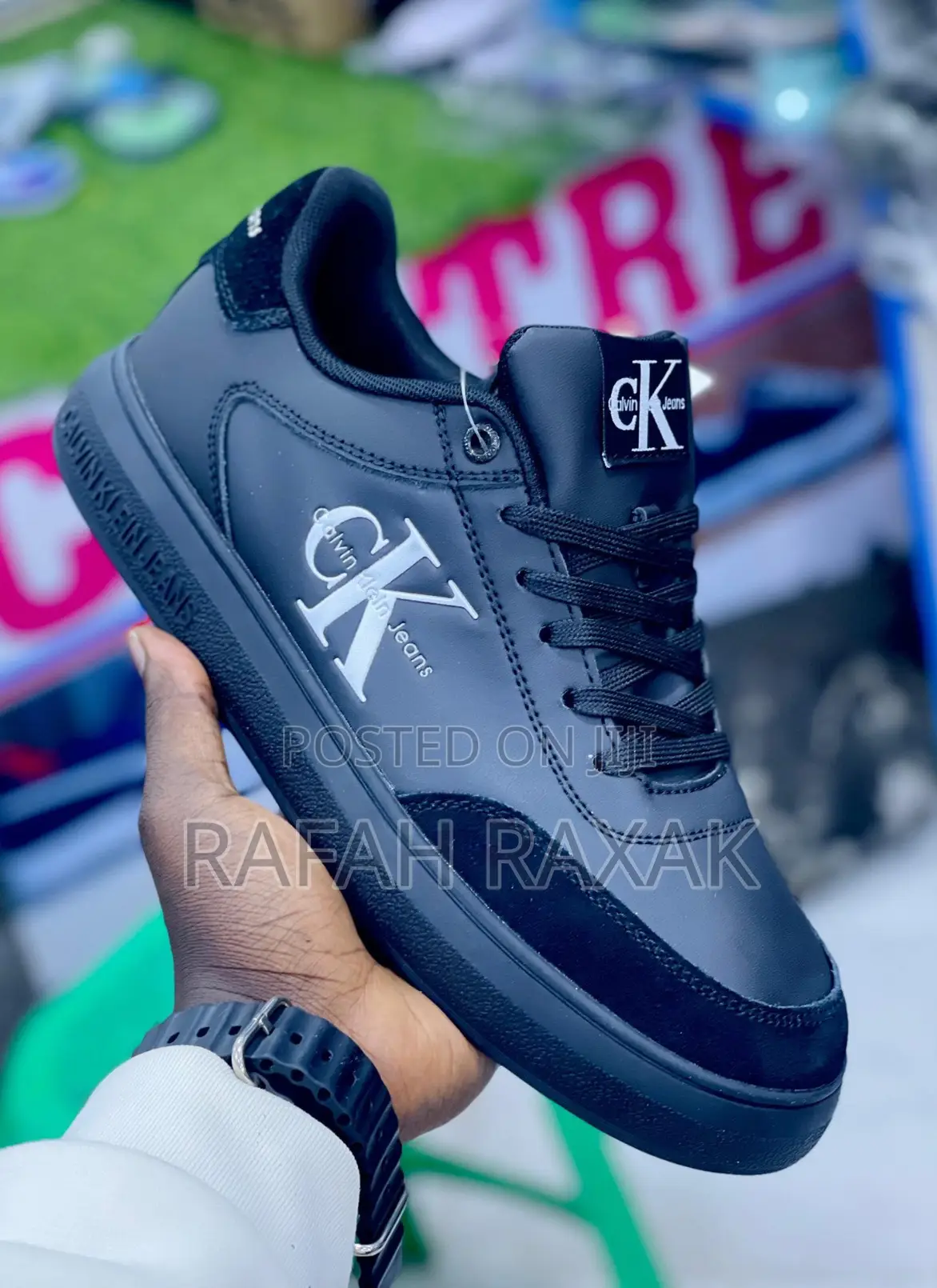 Original Triple Black Calvin Klein Casual Low Shoes
