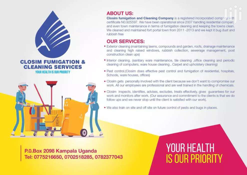 Fumigation And Cleaning Services