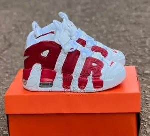 Photo - Kids Sneakers. Nike Air More Uptempo. Kids Shoes