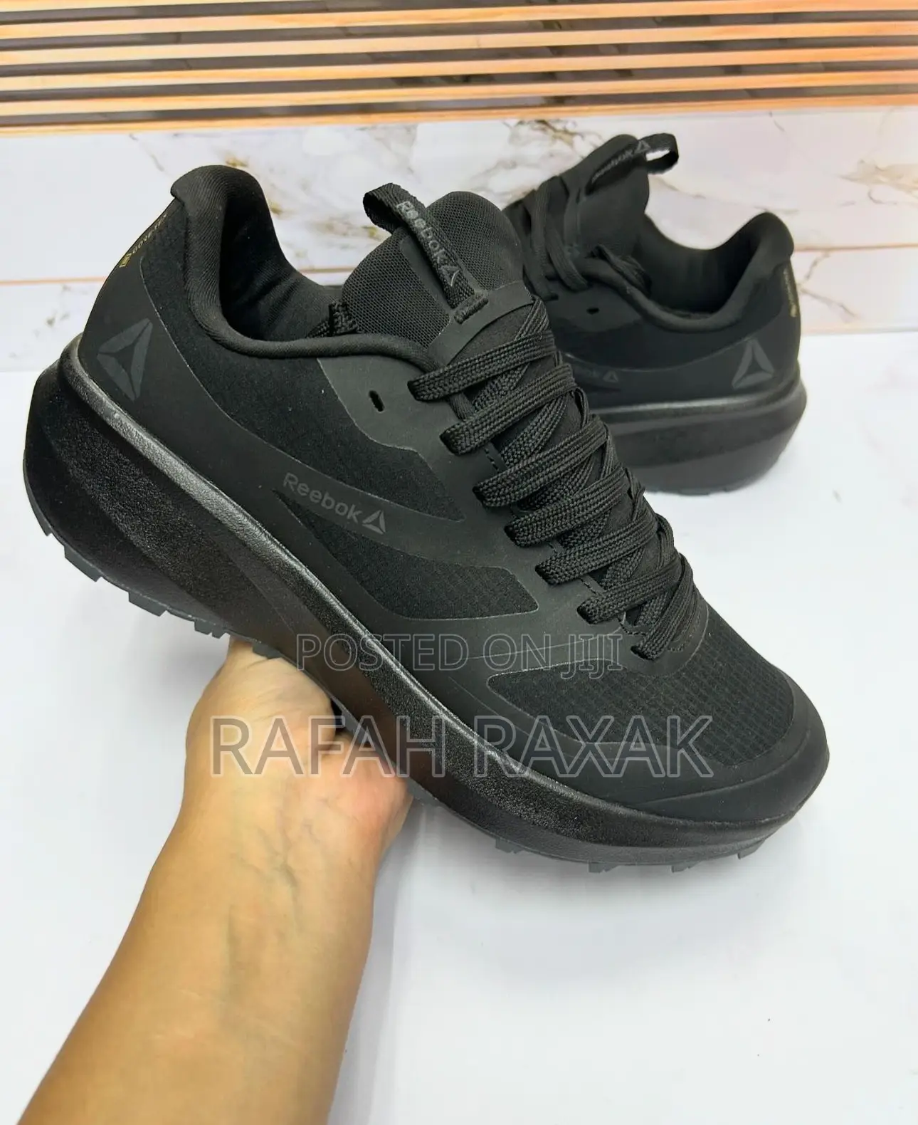 Original Black Reebok Gore-Tex Trainer Running Sneakers