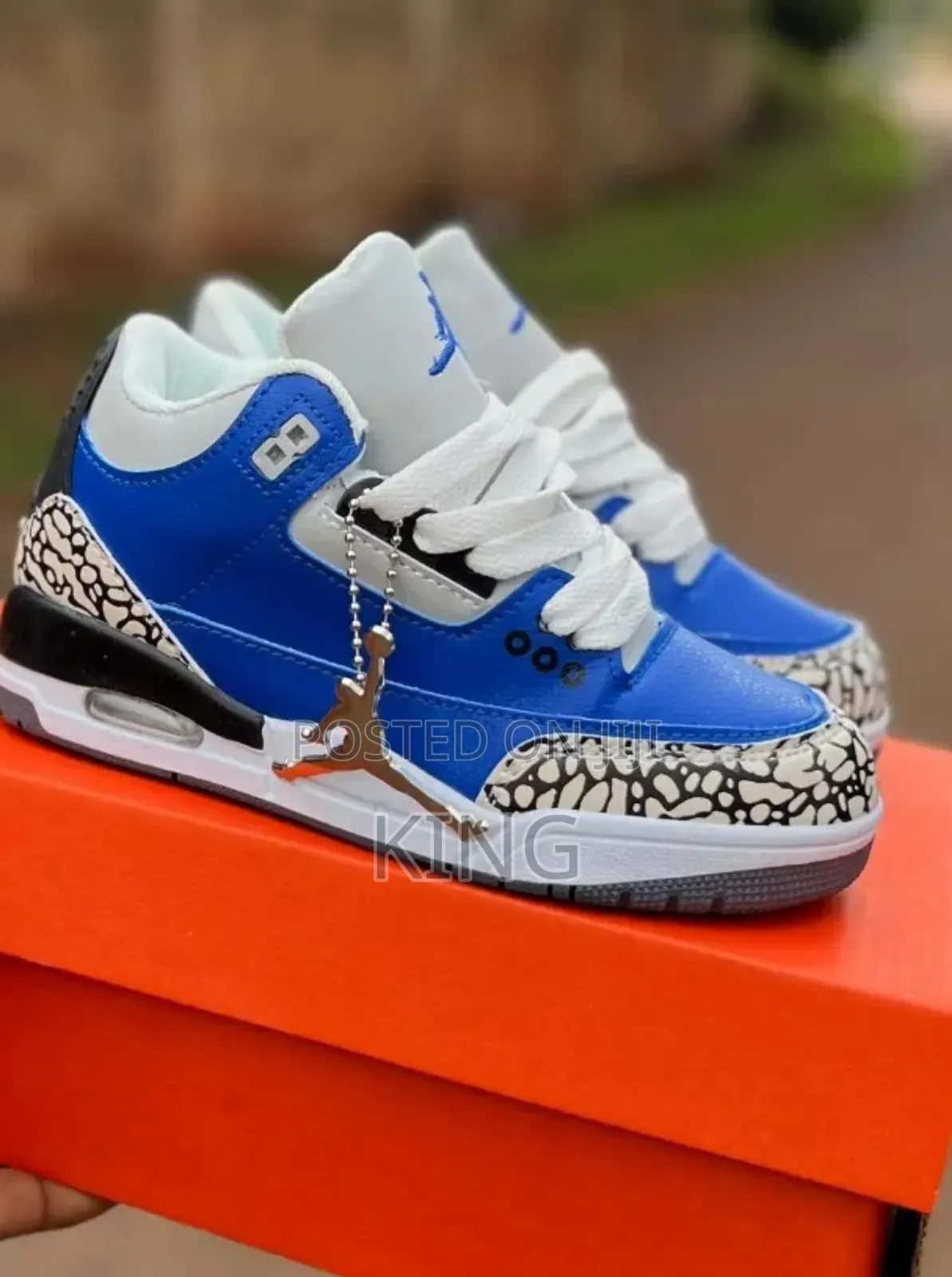 Kids Jordan 3 Retro Varsity Royal. Kids Sneakers