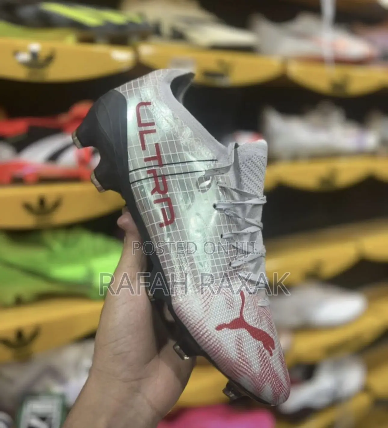 Original Silver Puma Ultra 1.4 First Mile FG Football Shoes