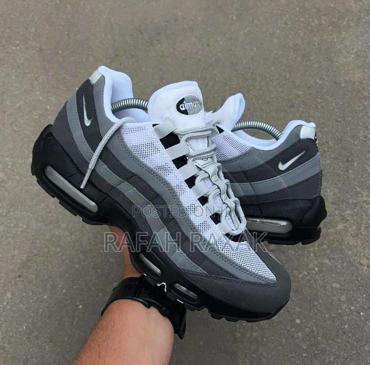Nike Air Max 95 Jewel Swoosh Grey Casual Sneakers