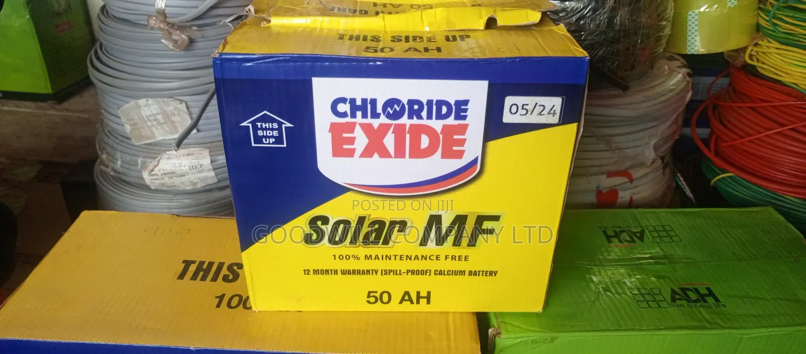 50ah Heavy Duty Chloride Exide Solar Battery