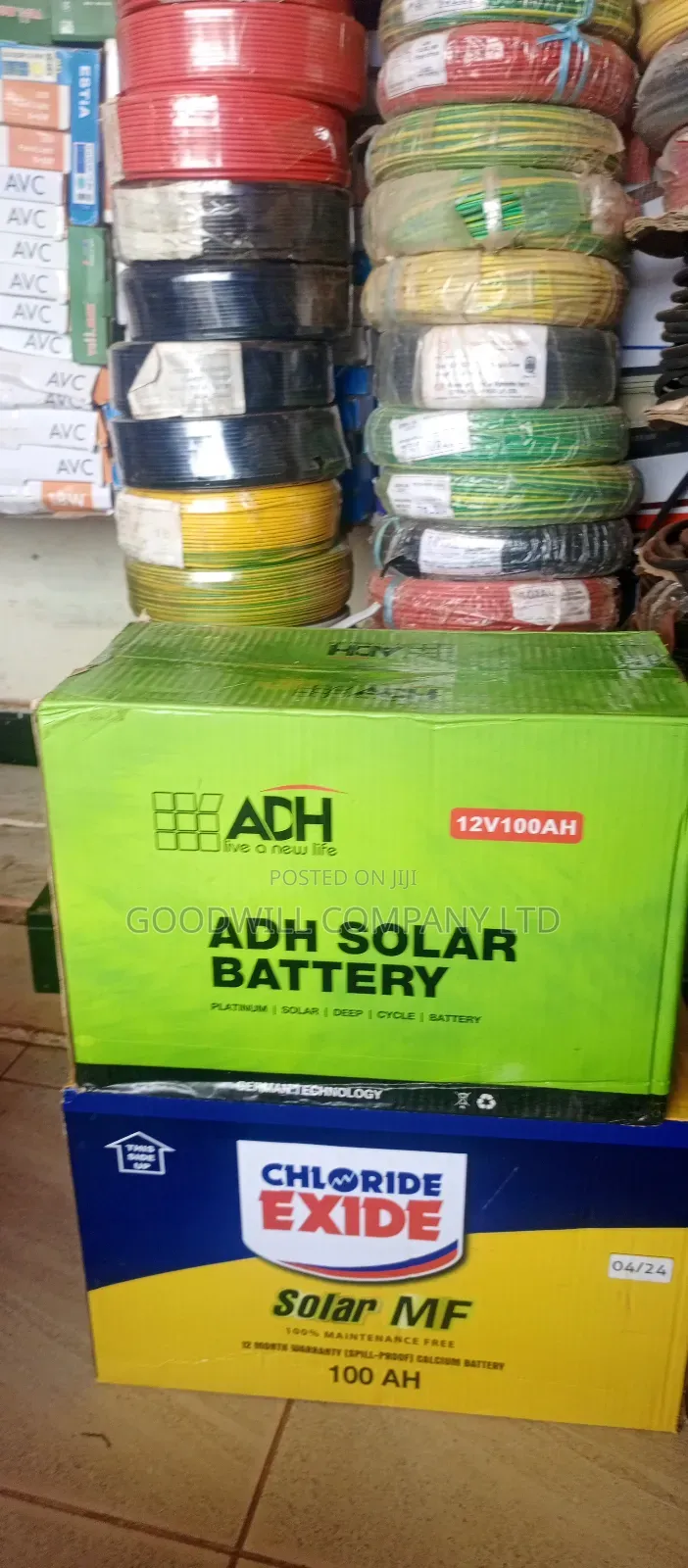100ah Heavy Duty ADH Solar Battery Maintenance Free