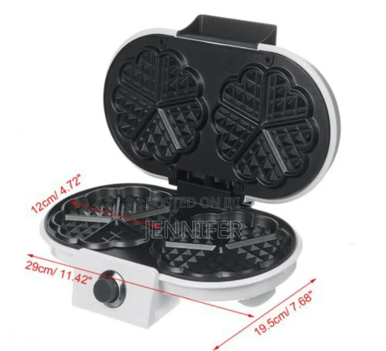 Electric Double-Side Waffle Maker