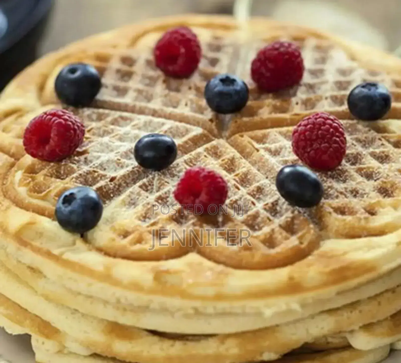 Electric Double-Side Waffle Maker