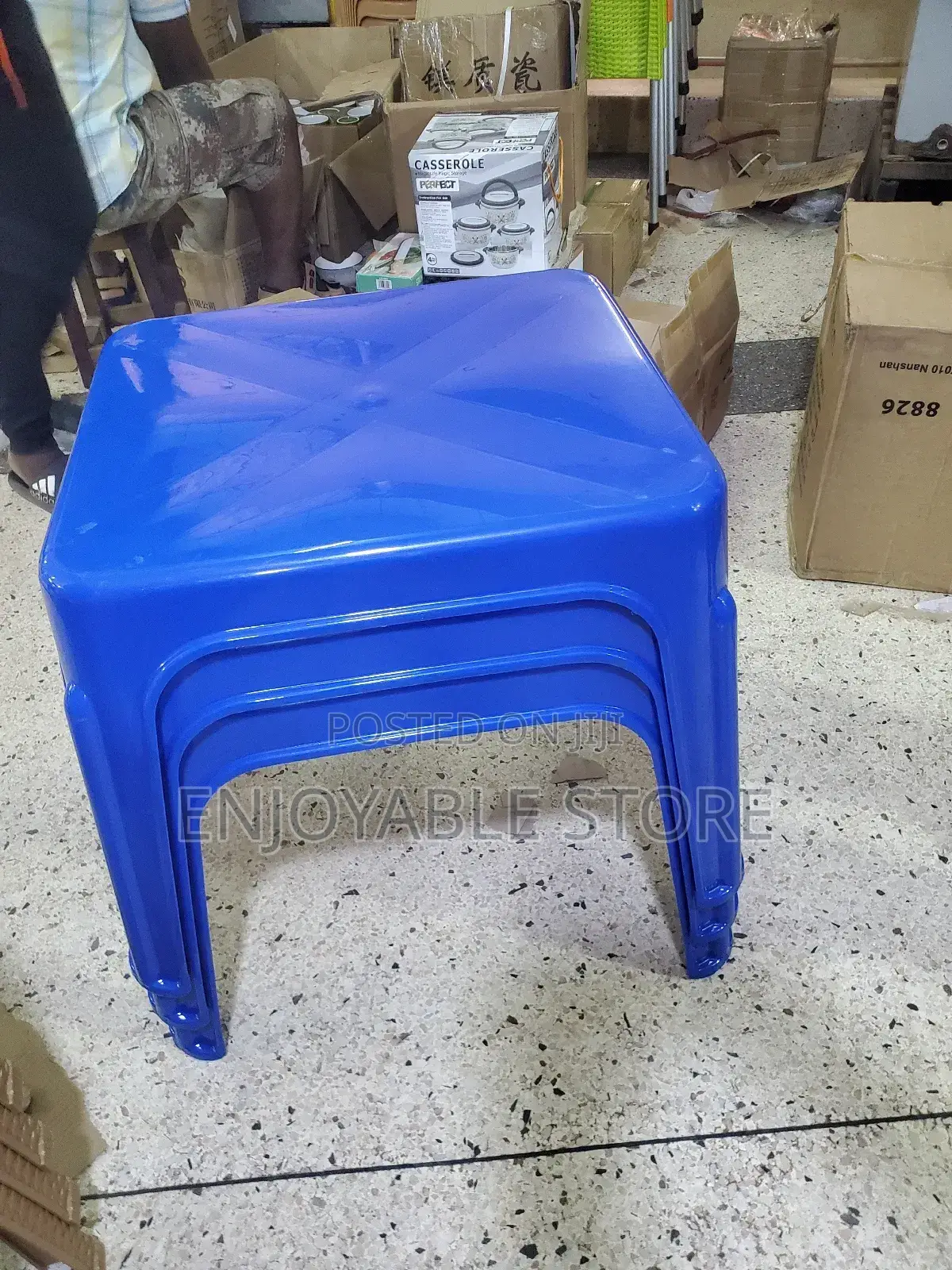 Center Table (Blue) Plastic