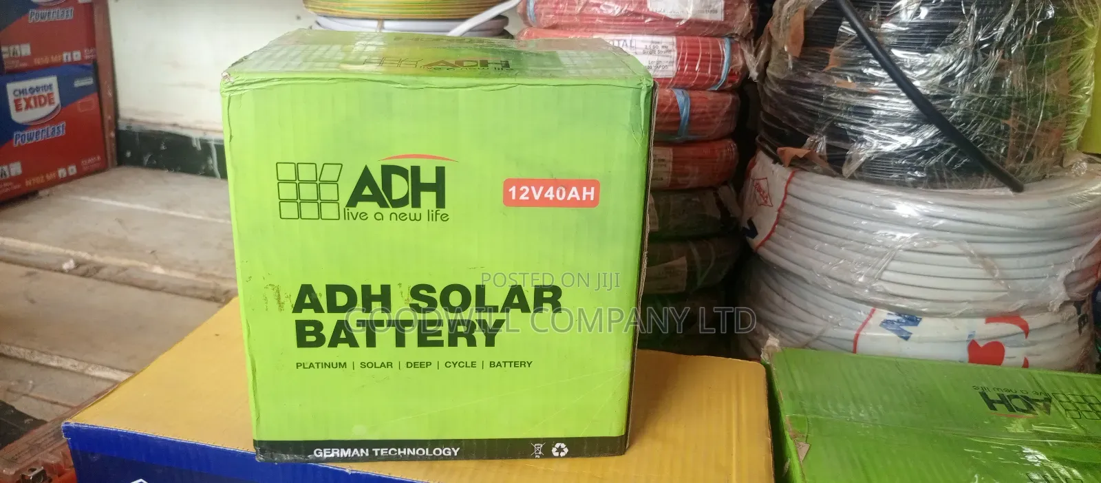 40ah Heavy Duty ADH Solar Battery