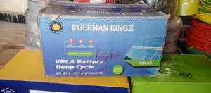 65ah German King Solar Battery Maintenance Free