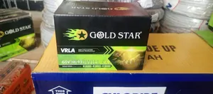 Photo - 12ah Gold Star Solar Battery Maintenance Free