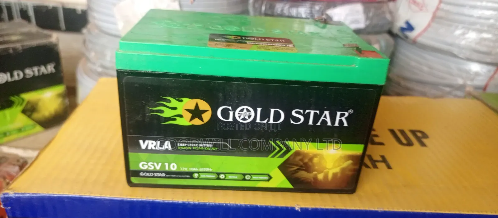10ah Heavy Duty Gold Star Solar Battery