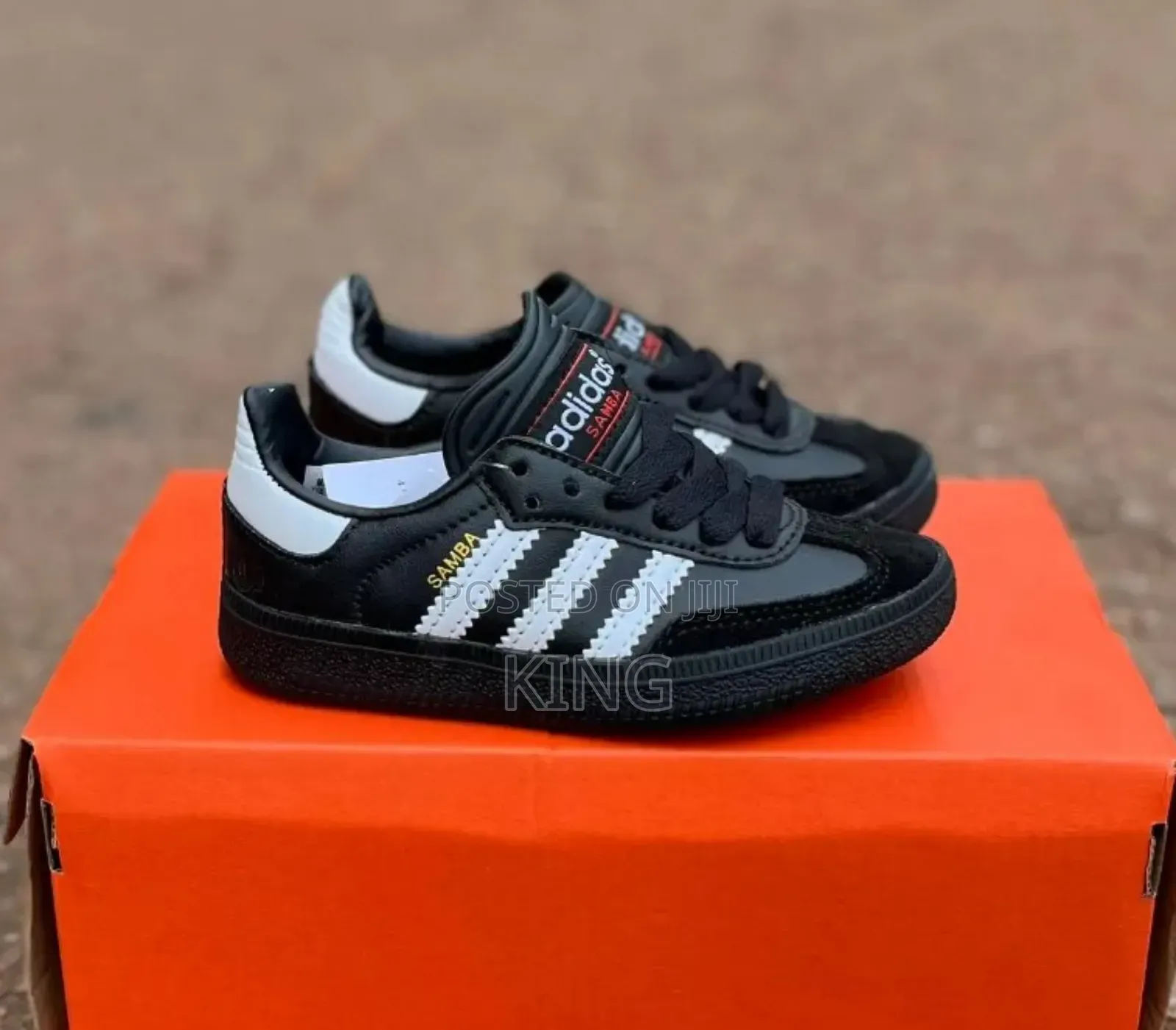 Kids Sneakers. Adidas Samba Black Kids Shoes