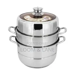 Stainless Steel Double Layer Food Steamer